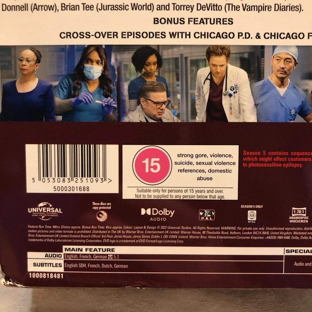 Chicago Med Seasons 1-7 - DVD  Boxset Used Condition - Picture 2 of 13